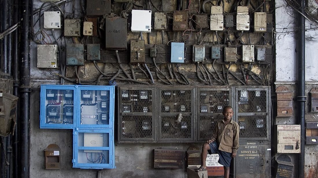 Old electricity meter boards in India, a reminder that subsidy status depends on CSPDCL meter and inspection steps